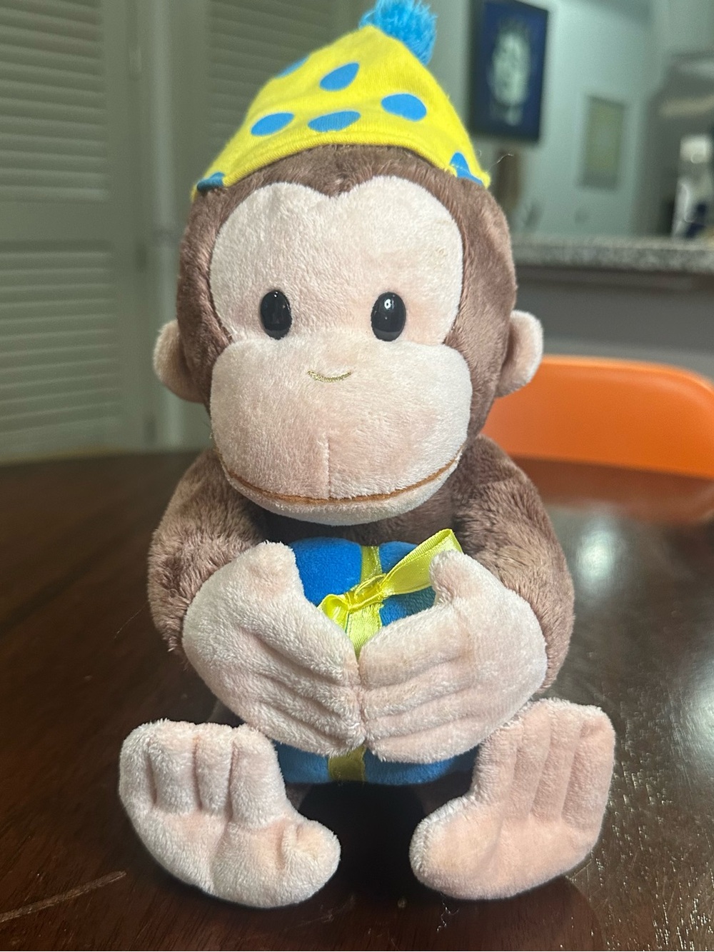 Universal Studios Curious
George Yellow Hat Birthday
Plush Stuffed Animal Rare
